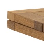Söögilaud KENLEY 100x45/90xH75cm, tamm - Pilt 5