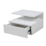 Öökapp ASHLAN 35x32xH22,5cm, valge - Pilt 2