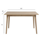 Kirjutuslaud MARTE 120x60xH75cm, tamm - Pilt 2