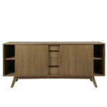 Kummut MARTE 180x44xH84cm, tamm - Pilt 2