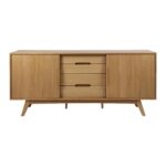 Kummut MARTE 180x44xH84cm, tamm - Pilt 3