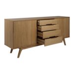 Kummut MARTE 180x44xH84cm, tamm - Pilt 5
