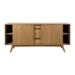 Kummut MARTE 180x44xH84cm, tamm - Pilt 6