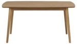 Söögilaud NAGANO 150x80xH75,5cm, tamm - Pilt 3