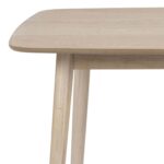 Söögilaud NAGANO 150x80xH75,5cm, tamm/beež - Pilt 4