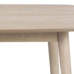 Söögilaud NAGANO 150x80xH75,5cm, tamm/beež - Pilt 6