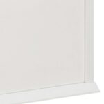 Öökapp MITRA 40x30xH61,5cm, valge/tamm - Pilt 7