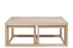 Diivanilauad 3tk CORNUS 51x56xH44cm, 51x56xH44cm, 120x60xH50cm, saar - Pilt 3