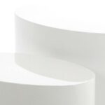 Diivanilauad 2tk MICE 48x33xH40cm, 40x24,5xH33cm, valge - Pilt 3