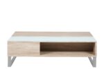 Diivanilaud AZALEA 110x60xH35cm, klaas/tamm - Pilt 3