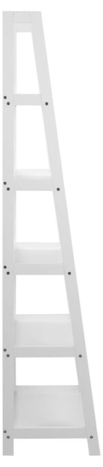 Riiul WALLY 63x40xH180cm, valge - Pilt 4