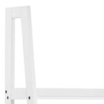 Riiul WALLY 63x40xH180cm, valge - Pilt 5