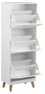 Jalatsikapp MITRA 47x30xH133,5cm, valge - Pilt 5
