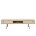 TV-laud CENTURY 160x38xH43cm, tamm - Pilt 2