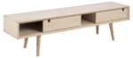 TV-laud CENTURY 160x38xH43cm, tamm - Pilt 5