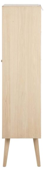 Vitriinkapp CENTURY 72x36xH143,2cm, tamm - Pilt 3