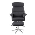 Tugitool ALURA recliner, tumehall - Pilt 2