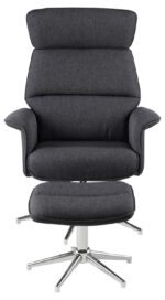 Tugitool ALURA recliner, tumehall - Pilt 3