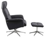 Tugitool ALURA recliner, tumehall - Pilt 4