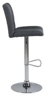 Baaritool SYLVIA tumehall/kroom - Pilt 4