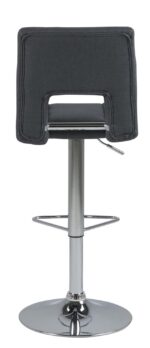 Baaritool SYLVIA tumehall/kroom - Pilt 5