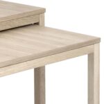 Diivanilauad 2tk CORNUS 61,5x61,5xH44cm, 70x70xH50cm, tamm - Pilt 2