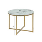 Abilaud ALISMA D50xH42cm, valge - Pilt 2