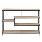 Riiul SEAFORD 114x35xH78cm, tamm - Pilt 2