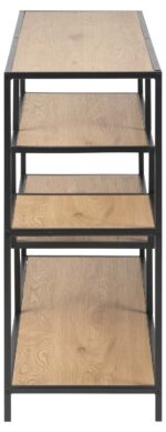 Riiul SEAFORD 114x35xH78cm, tamm - Pilt 4