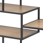 Riiul SEAFORD 114x35xH78cm, tamm - Pilt 5