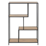 Riiul SEAFORD 77x35xH114cm, metsik tamm - Pilt 3