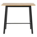 Baarilaud CHARA 117x58xH105cm, tamm/must - Pilt 2