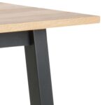 Baarilaud CHARA 117x58xH105cm, tamm/must - Pilt 4