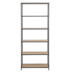 Riiul SEAFORD 77x35xH185cm, metsik tamm - Pilt 3