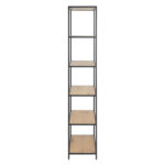 Riiul SEAFORD 77x35xH185cm, metsik tamm - Pilt 4