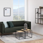 Diivanilauad 2tk SEAFORD 40x40xH40cm, 50x50xH45cm, tamm - Pilt 3