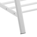 Riiete stange BRENT 117x59xH165cm, valge/kroom - Pilt 6