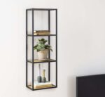Seinariiul SEAFORD 24x37xH108cm, tamm - Pilt 7
