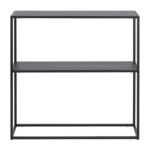 Konsoollaud NEWTON 79,5x26xH80,5cm, must - Pilt 2