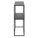 Konsoollaud NEWTON 79,5x26xH80,5cm, must - Pilt 3