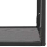 Seinariiul SEAFORD 75x20xH91cm, must - Pilt 6