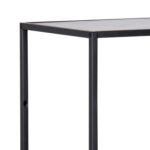 Riiul SEAFORD 77x35xH114cm, must - Pilt 5