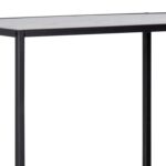 Riiul SEAFORD 77x35xH114cm, must - Pilt 6