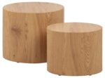 Diivanilauad 2tk MICE 48x33xH40cm, 40x24,5xH33cm, naturaalne - Pilt 2