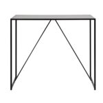 Baarilaud SEAFORD 120x60xH105cm, must - Pilt 2