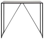 Baarilaud SEAFORD 120x60xH105cm, must - Pilt 3
