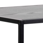 Baarilaud SEAFORD 120x60xH105cm, must - Pilt 4