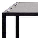 Baarilaud SEAFORD 120x60xH105cm, must - Pilt 5