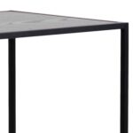 Baarilaud SEAFORD 120x60xH105cm, must - Pilt 6
