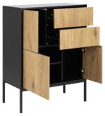 Kummut SEAFORD 80x40xH103cm, tamm - Pilt 5